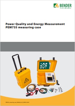 PEM735 measuring case datasheet